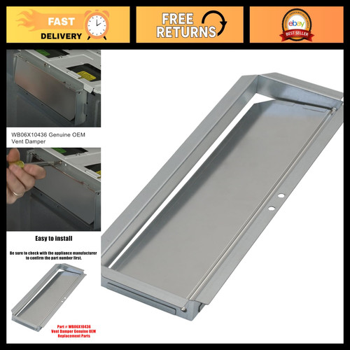 Microwave vent damper kit - vent,